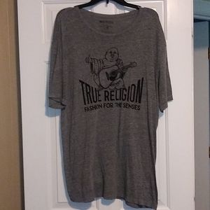 NEVER WORN True Religion Gray T-shirt